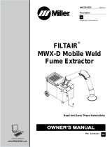 Miller FILTAIR MWX-D Owner's manual