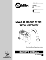 Miller FILTAIR MWX-D Owner's manual