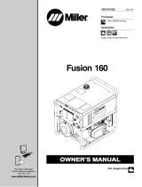 Miller FUSION 160 Owner's manual