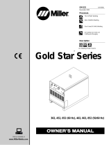 Miller GOLDSTAR 402 Owner's manual