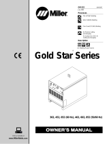 Miller GOLDSTAR 852 Owner's manual