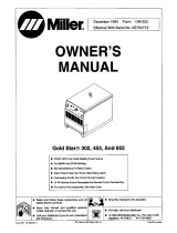 Miller GOLDSTAR 652 Owner's manual