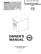 Miller JF887698 Owner's manual