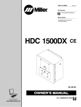 Miller HDC 1500DX CE Owner's manual