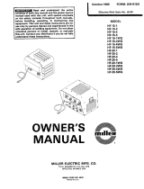 Miller HF-15-1 Owner's manual