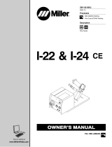 Miller I-22 CE Owner's manual