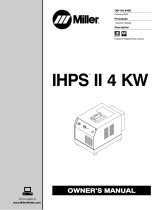 Miller IHPS II 4 KW Owner's manual