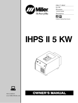 Miller IHPS II 5 KW Owner's manual