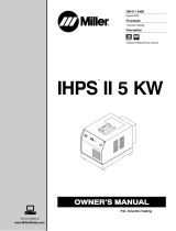 Miller IHPS II 5 KW CE Owner's manual