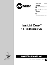 Miller INSIGHT CORE 14-PIN MODULE CE Owner's manual