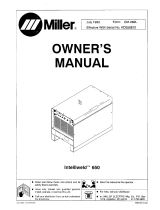 Miller INTELLIWELD 650 Owner's manual