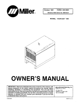 Miller KB070437 Owner's manual