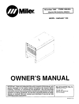 Miller JK687815 Owner's manual