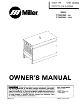 Miller INTELLIWELD 650D Owner's manual