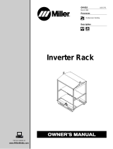 Miller Inverter Rack Owner's manual