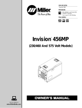Miller Invision 456MP Owner's manual