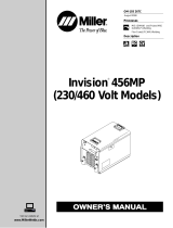 Miller Invision 456MP Owner's manual