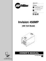 Miller INVISION 456MP (400 VOLTS) Owner's manual