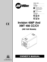 Miller INVISION 456P  Owner's manual