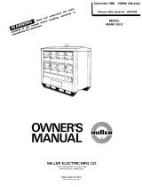 Miller JC615729 Owner's manual