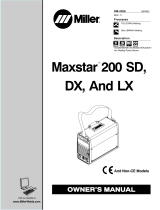 Miller MAXSTAR 200 SERIES Owner's manual