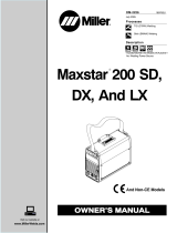 Miller MAXSTAR 200 SERIES Owner's manual