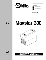 Miller MAXSTAR 300 Owner's manual