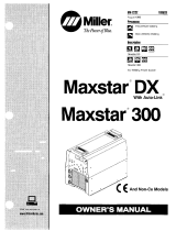 Miller MAXSTAR DX Owner's manual