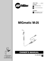 Miller MIGMATIC M-25 (BERNARD) Owner's manual