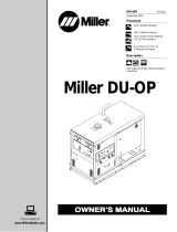 Miller DU-OP (DEUTZ F3L912 ENGINE) Owner's manual