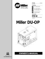 Miller DU-OP (DEUTZ F3L912 ENGINE) Owner's manual