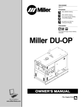 Miller DU-OP (DEUTZ F3L914 ENGINE) User manual