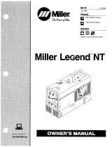 Miller LEGEND NT Owner's manual