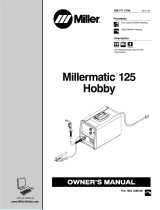 Miller MILLERMATIC 125 HOBBY Owner's manual