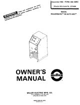 Miller JD716830 Owner's manual
