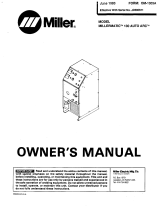 Miller MILLERMATIC 130 AUTO ARC Owner's manual