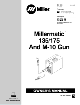 Miller MILLERMATIC 135 AND M-10 GUN Owner's manual