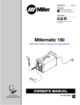 Miller MATIC 190 Owner's manual