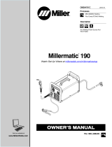 Miller MATIC 190 Owner's manual