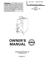 Miller JF926444 Owner's manual