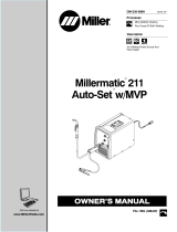 Miller Millermatic 211 Auto-Set Owner's manual