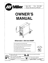 Miller MILLERMATIC 250MP Owner's manual