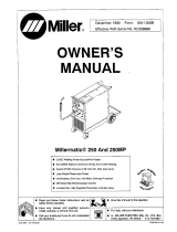 Miller MILLERMATIC 250MP Owner's manual