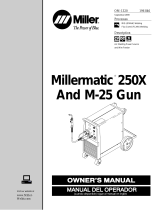 Miller Millermatic 250X Owner's manual