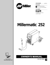 Miller Millermatic 252 User manual