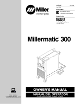 Miller Electric Millermatic 300 Owner's manual