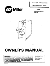Miller JH292376 Owner's manual