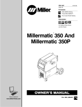 Miller Millermatic 350P Owner's manual