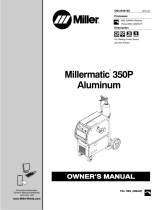 Miller MILLERMATIC 350P ALUMINUM Owner's manual