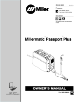 Miller MATIC PASSPORT PLUS AND M-10 GUN Owner's manual